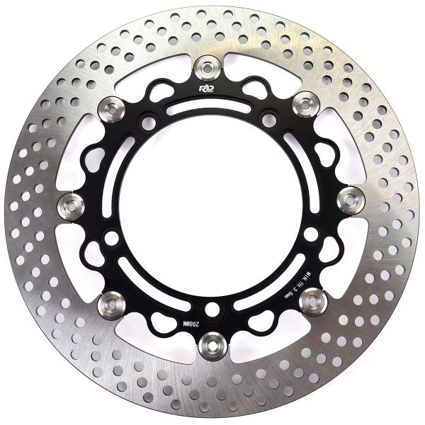 DISQUE DE FREIN AVANT MAXISCOOTER RB MAX PERFORMANCE ADAPT. YAMAHA  MT 09 / TRACER 900 / XSR 900 / NIKEN   Ø298mm (OEM : 1RC-2581T-00 ) TMAX 530-560CC KIT GROS FREIN RBMAX ( QUALITE PREMIUM  )