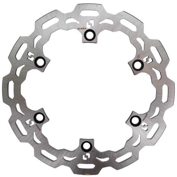 DISQUE DE FREIN AVANT MAXISCOOTER BRENTA ADAPT. HONDA  SH 300 2007-2014 / AVANT ADV 350- SH 350 - FORZA 125- 300 2014-2022  Ø256mm (OEM : 43251-KTW-901 / 43251-K1W-D01 / 45251-K04-931 )