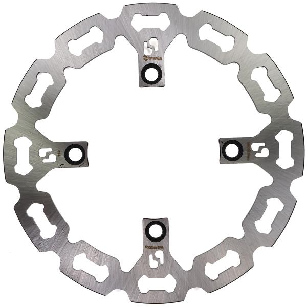 DISQUE DE FREIN ARRIERE  MAXISCOOTER BRENTA ADAPT. HONDA S-WING / PANTHEON / SILVERWING 400-600CC / FORZA 125CC  / SH I 125-300CC 2009-2023  Ø240mm (OEM : 45351-KRJ-901 / 45351-KTF-891)