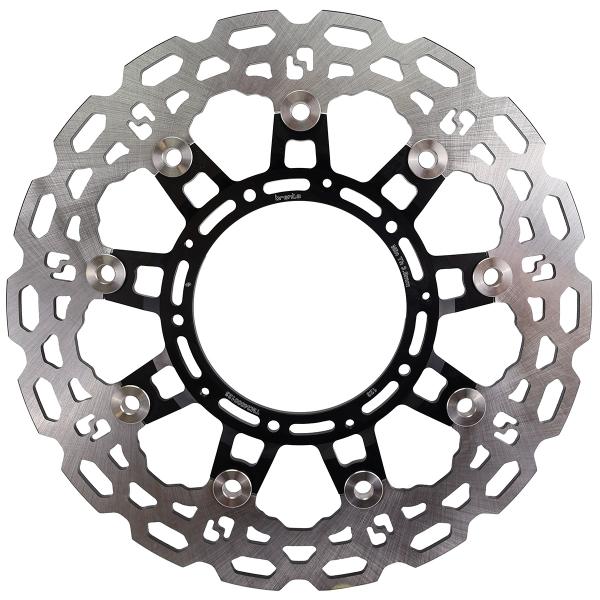 DISQUE DE FREIN AVANT MAXISCOOTER BRENTA ADAPT. HONDA XADV  750CC 2017-2024   Ø298mm ( OEM : 45120-MKH-D61 / 45220-MKH-D61 )