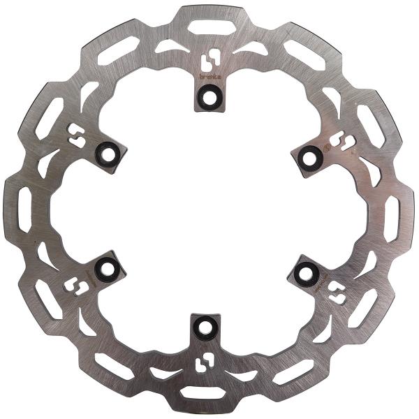 DISQUE DE FREIN ARRIERE MAXISCOOTER BRENTA ADAPT. YAMAHA TMAX 500CC 2001-2007 Ø267mm (OEM : 5VU2582W0000)