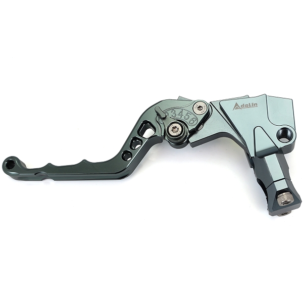 LEVIER DE FREIN ARRIERE CNC COMPLET OPM UNIVERSEL GAUCHE (POUR CABLE DE FREIN ARRIERE)