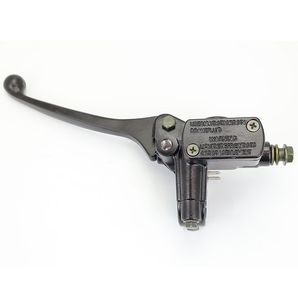 MAITRE CYLINDRE DE FREIN ARRIERE COMPLET + SUPPORT DE RETROVISEUR Ø8MM  OPM UNIVERSEL GAUCHE