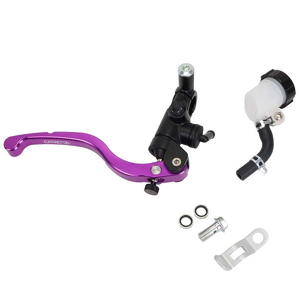 MAITRE CYLINDRE DE FREIN AVANT RADIAL CNC COMPLET CARENZI UNIVERSEL DROIT (Ø15 X 18) VIOLET