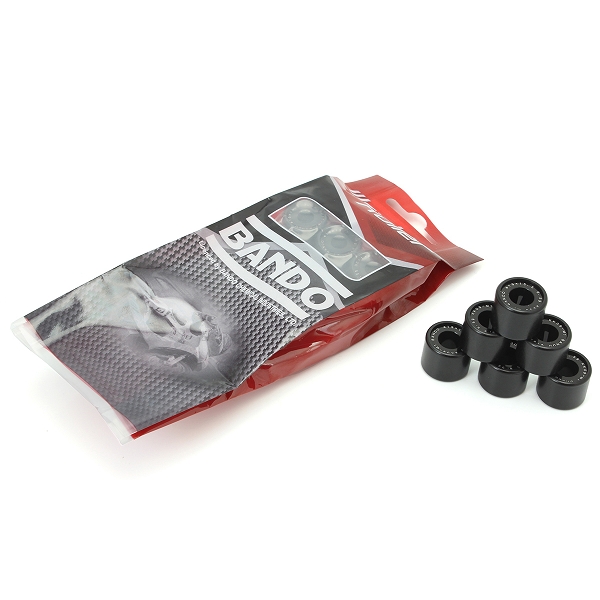 GALET VARIATEUR MAXISCOOTER BANDO Ø20 x 12 8g ADAPT. YAMAHA XMAX  / NMAX  / TRICITY 125CC 2021-2024 (6 PIECES)