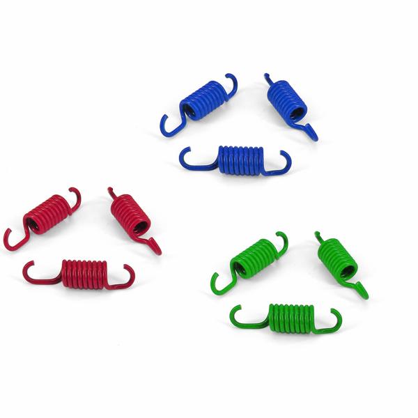 RESSORTS EMBRAYAGE SCOOTER CARENZI  +15% 30% 50% ADAPT. MBK BOOSTER / NITRO / YAMAHA BWS / PEUGEOT TREKKER / SPEEDFIGHT / PIAGGIO (JEU DE 3)