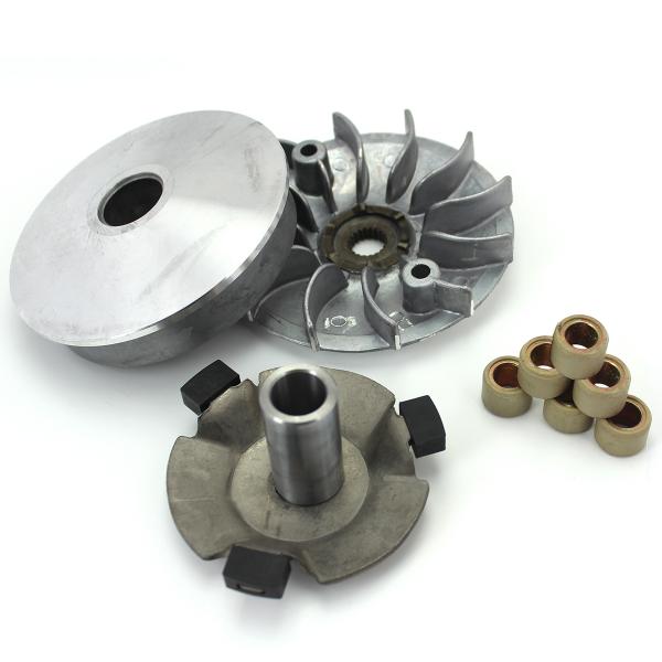 VARIATEUR MAXISCOOTER ADAPT. SYM GTS / HD / SYMPHONY 125cc  / PEUGEOT TWEET / DJANGO 125cc  / LONGJIA EASYMAX / TNT MOTOR OTTO 125CC   (MOTEUR XS1P52QMI-3B)