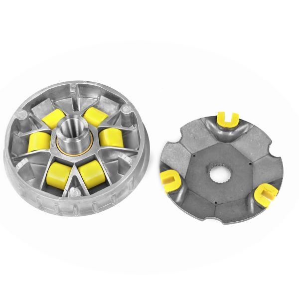 VARIATEUR MAXISCOOTER TNT ADAPT. PIAGGIO 125 MP3 2007>. BEVERLY 2005>. X8 2004>. X9 2003>. X10 2012>. X-EVO 2007>. VESPA GTS 2007>/GILERA 125 NEXUS 2007>. RUNNER 4T 2005>/ APRILIA 125 (OEM : CM144403)