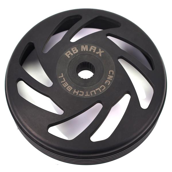 CLOCHE EMBRAYAGE CNC RBMAX PERFORMANCE ADAPT. YAMAHA NMAX 125CC 2015-2025 / XMAX 125CC 2021-2025 / TRICITY 125 2017-2022 Ø 125MM ( QUALITE PREMIUM )