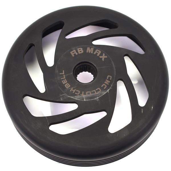 CLOCHE EMBRAYAGE CNC RBMAX PERFORMANCE ADAPT. YAMAHA XMAX 125 2006-2020 Ø 135MM ( QUALITE PREMIUM )