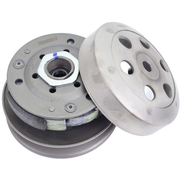 EMBRAYAGE COMPLET ADAPT SCOOTER CHINOIS GY6 10 POUCES 4T / TNT MOTOR ROMA / BOSTON / KISBEE / V-CLIC 10 POUCES 4T (MOTEUR GY6 139QMB/A)