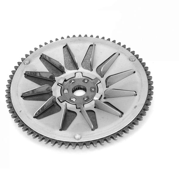 FLASQUE / JOUE FIXE VARIATEUR ALU SCOOTER ADAPT. PEUGEOT TKR / TREKKER / SPEEDFIGHT 1 / 2 (OEM : 732801)