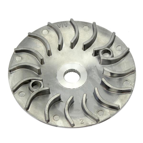 FLASQUE / JOUE FIXE VARIATEUR ALU SCOOTER ADAPT. PEUGEOT 50 TWEET 4T. VIVACITY 4T. SPEEDFIGHT 4T / SYM 50 JET 4T. FIDLLE 2 4T. FIDLLE 3 4T. ORBIT 2 4T. MIO 4T. SYMPHONY ST 4T. X-PRO 4T / BOSTON / HALO