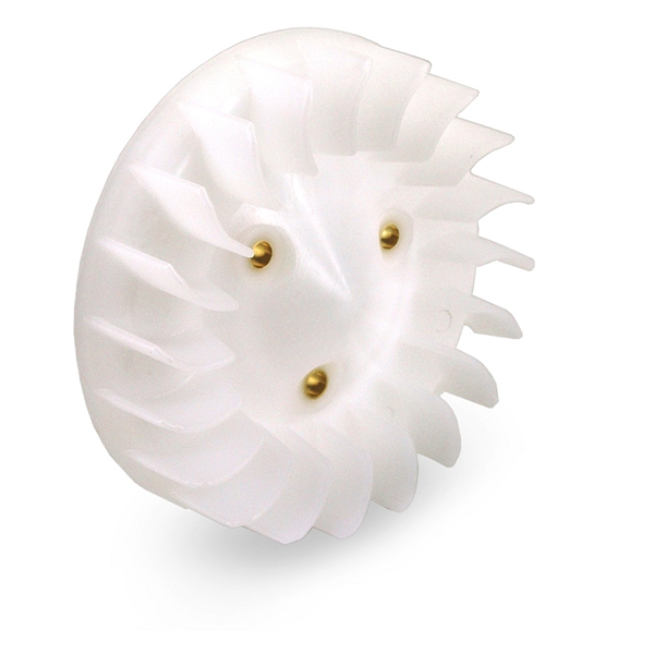 TURBINE REFROIDISSEMENT ADAPT. MBK BOOSTER / BWS / STUNT / SLIDER / OVETTO / NEOS  (OEM : 3VL-E2611-0000) BLANC