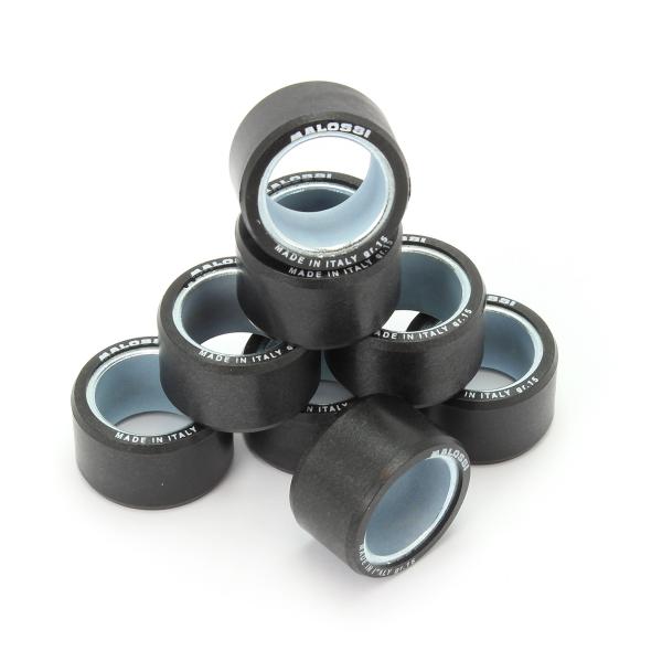 GALET VARIATEUR MAXISCOOTER MALOSSI Ø25 x 14.9 15g ADAPT. YAMAHA 500 TMAX. 530 TMAX 2012>. 560 TMAX  (8 GALETS)