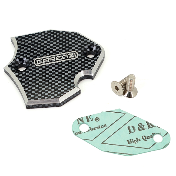 OBTURATEUR DE POMPE A HUILE CARENZI AM6 IMITATION CARBONE