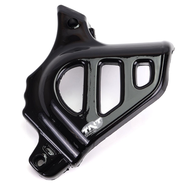 CACHE PIGNON ADAPT. MINARELLI 50 AM6 / MBK 50 X-POWER. X-LIMIT / YAMAHA 50 TZR. DTR / PEUGEOT 50 XPS. XR6 / RIEJU 50 RS1. SMX/BETA 50 RR / APRILIA 50 RS  NOIR