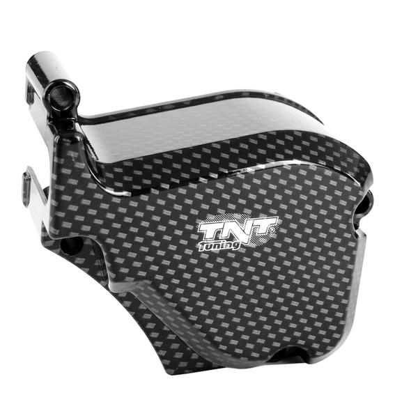 CARTER POMPE A HUILE MOTO ADAPT. DERBI SENDA EURO 3 /4  IMITATION CARBONE