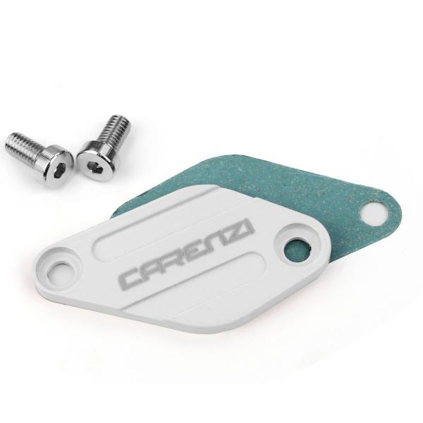 OBTURATEUR DE POMPE A HUILE CARENZI ADAPT. DERBI SENDA / AM6 BLANC