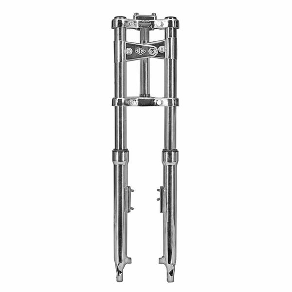 FOURCHE CYCLO STANDARD  EBR ADAPT. PEUGEOT 103 / MBK 51  (Ø30mm) CHROME