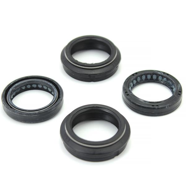 JOINT SPI FOURCHE + CACHE POUSSIERE POUR FOURCHE EBR ADAPT. MBK BOOSTER / NITRO / YAMAHA BWS / AEROX (LA PAIRE)