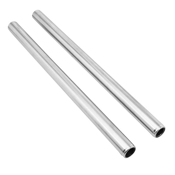 PAIRE DE TUBES DE FOURCHE ADAPT  BETA / DERBI / RIEJU / GILERA / SHERCO / PEUGEOT (D: 37mm. L: 610mm) ( TYPE PAIOLI )