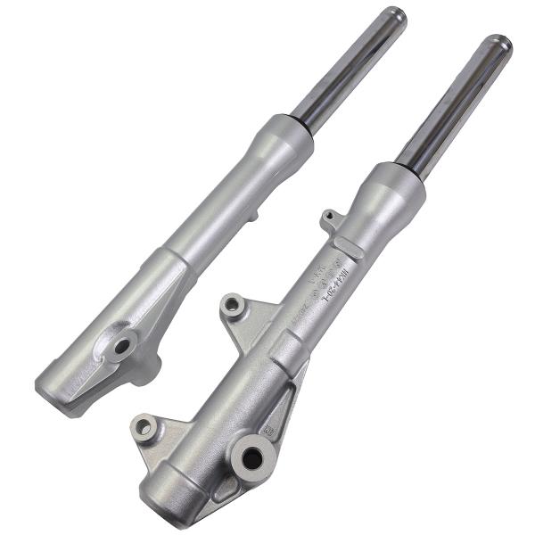 PAIRE DE TUBES DE FOURCHE ADAPT  HONDA VISION 110 2014-2025 (OEM : 51400-K44-D02 + 51500-K44-D02 )