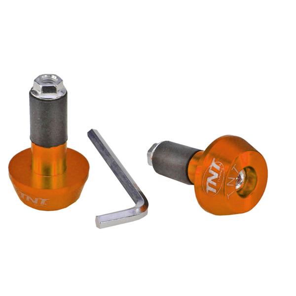 EMBOUT GUIDON OPM JIMNY SCOOT / MAXISCOOT / MOTO ALU Ø14mm (LA PAIRE)