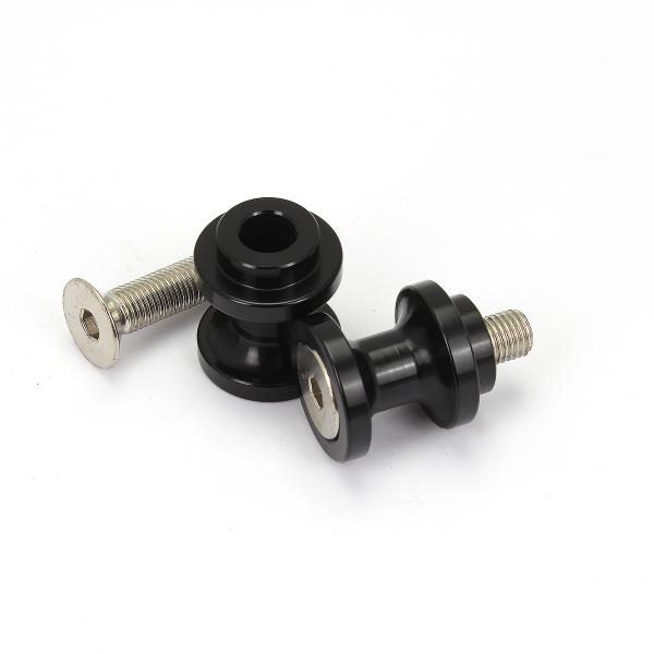 DIABOLO DE BEQUILLE DE STAND NOIR  OPM  M10 X 125 / ADAPT. KAWASAKI (LA PAIRE)