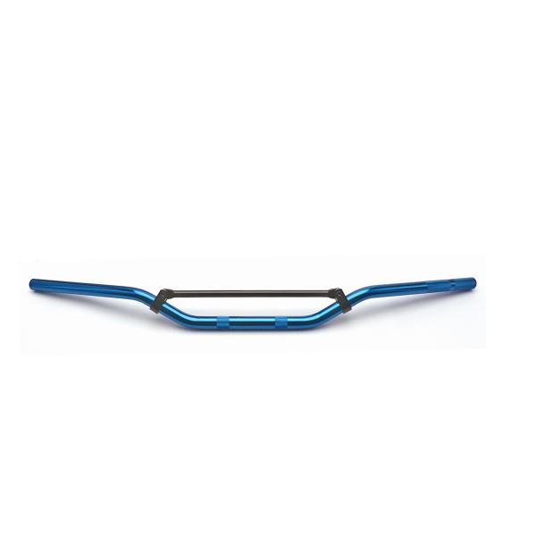 GUIDON MOTO / MECABOITE / CROSS ALU NOEND BLEU Ø22mm (L : 810mm H : 93mm)