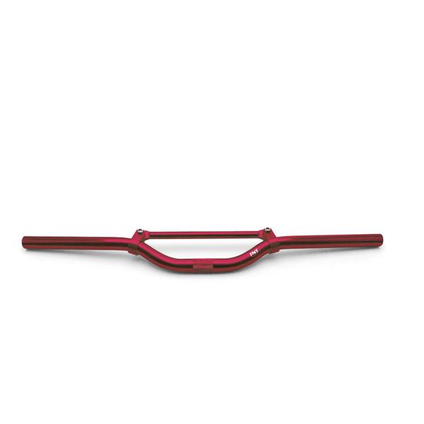 GUIDON SCOOTER STREET BIKE TNT ALU ROUGE L : 650MM AVEC BARRE DE RENFORT (H : 40MM SOUS BARRE)