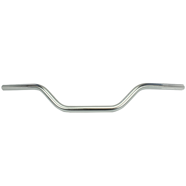 GUIDON MOTO / MECABOITE / CROSS NOEND ALUMINIUM Ø22.2 COULEUR ALU ( L: 710mm H: 100mm )