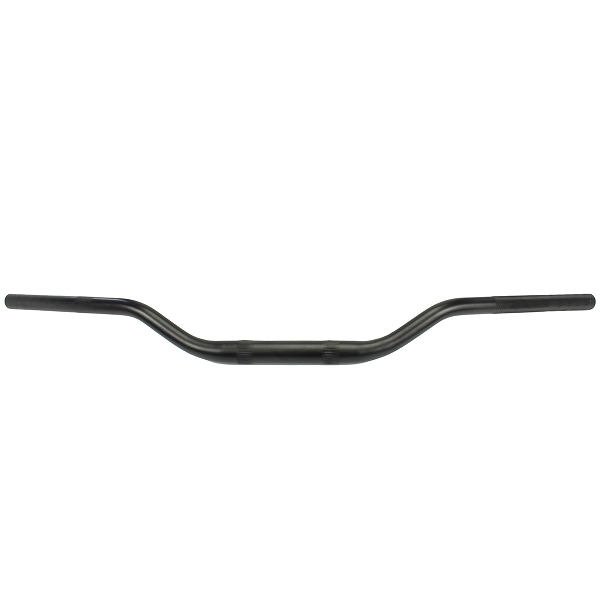GUIDON MOTO / MECABOITE / CROSS  NOEND OVERSIZE ALUMINIUM Ø28.6 COULEUR NOIR (L : 802mm H : 65mm)