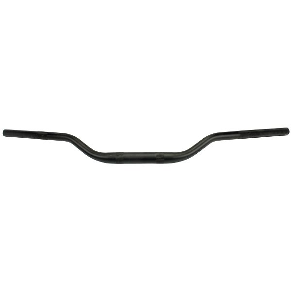 GUIDON MOTO / MECABOITE / CROSS NOEND OVERSIZE ALUMINIUM Ø28.6 COULEUR NOIR (L : 804mm H : 100mm)
