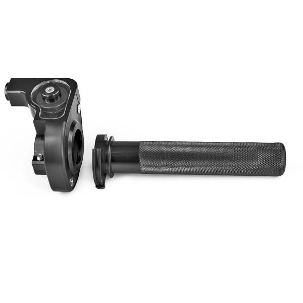 POIGNEE GAZ NOEND TIRAGE HORLOGER ALU CNC NOIR