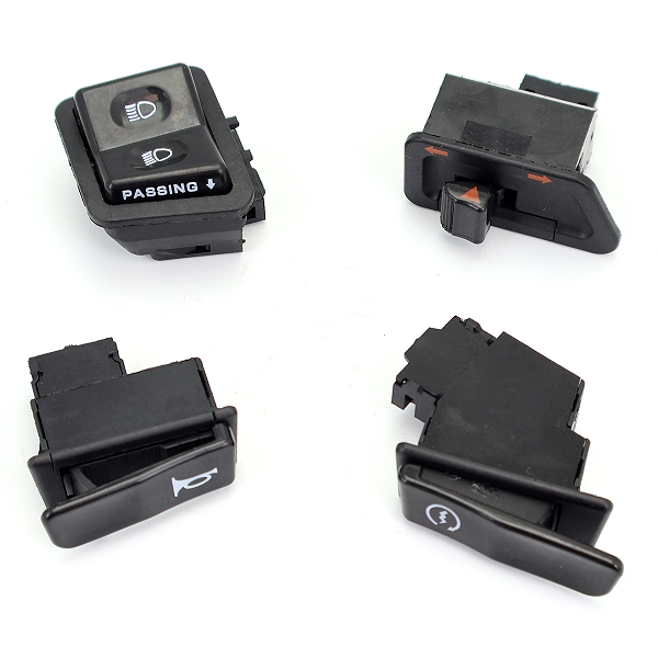 KIT COMMODO / COMMUTATEUR DROIT ET GAUCHE  MAXISCOOTER ADAPT. HONDA SH 125 2003-2012 / SH 150 2004-2012