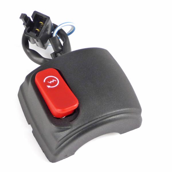 COMMODO / COMMUTATEUR DROIT DOMINO ADAPT. MBK 50 BOOSTER 2004> / YAMAHA 50 BWS 2004>