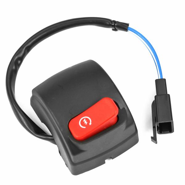 COMMODO / COMMUTATEUR DROIT ADAPT. MBK 50 BOOSTER 2004> / YAMAHA 50 BWS 2004>