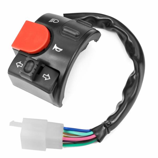 COMMODO / COMMUTATEUR HAUT GAUCHE ADAPT. MBK NITRO / YAMAHA AEROX