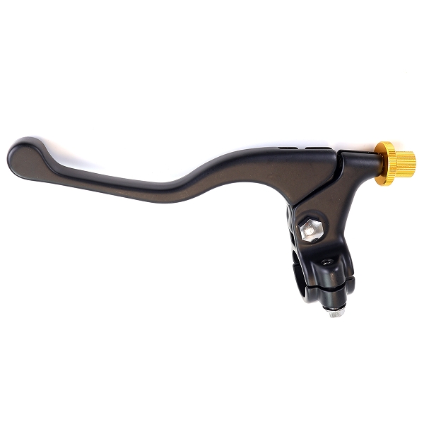 POIGNEE / LEVIER EMBRAYAGE + COCOTTE NOIR / NOIR CROSS ENDURO / MECABOITE ( QUALITE PREMIUM )