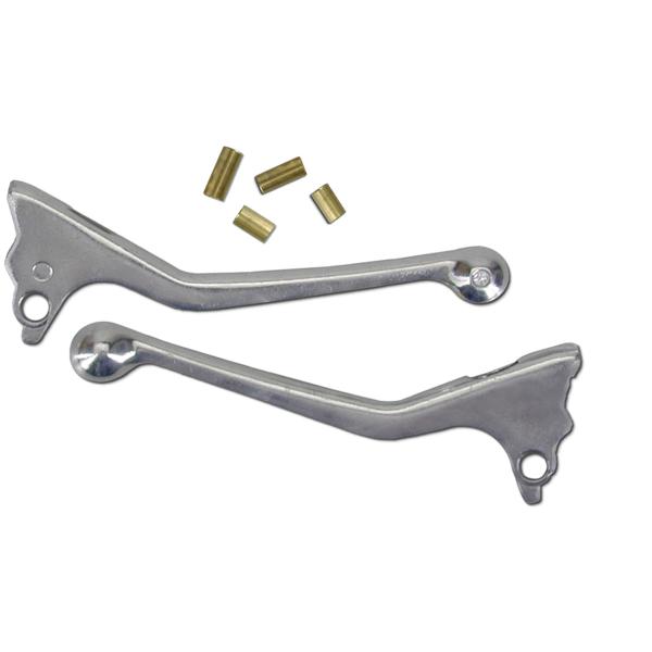 LEVIER FREIN CYCLO NU ALU ADAPT. PEUGEOT 103 MVL / FOX (LA PAIRE)