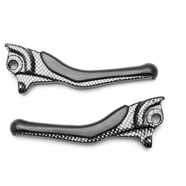 LEVIER SCOOTER ADAPT. YAMAHA NITRO / AEROX IMIT CARBONE (LA PAIRE) (OEM : 5BR-H3912-00)