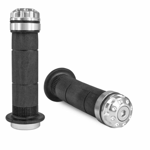 REVETEMENT POIGNEE TNT ULTIMATE NOIR / CHROME (LA PAIRE)