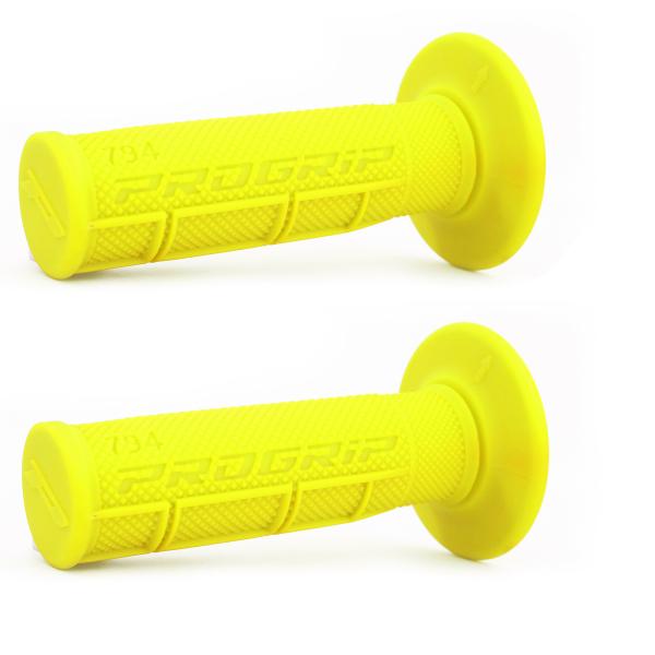 REVETEMENT POIGNEE PROGRIP 794 JAUNE FLUO CLOSED END 115mm (CROSS/MX)  (LA PAIRE)