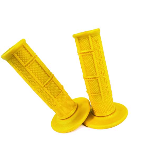 REVETEMENT POIGNEE PROGRIP 794 JAUNE CLOSED END 115mm (CROSS/MX)  (LA PAIRE)