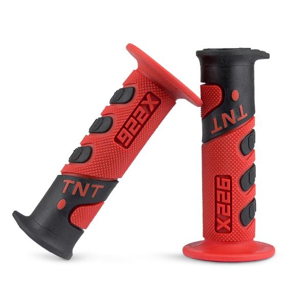 REVETEMENT POIGNEE TNT CROSS ROUGE / NOIR 922X (LA PAIRE)