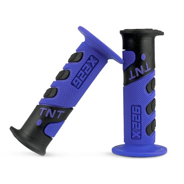 REVETEMENT POIGNEE TNT CROSS BLEU / NOIR 922X (LA PAIRE)