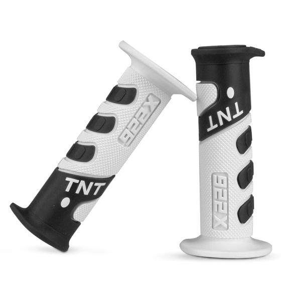 REVETEMENT POIGNEE TNT CROSS BLANC / NOIR  922X (LA PAIRE)