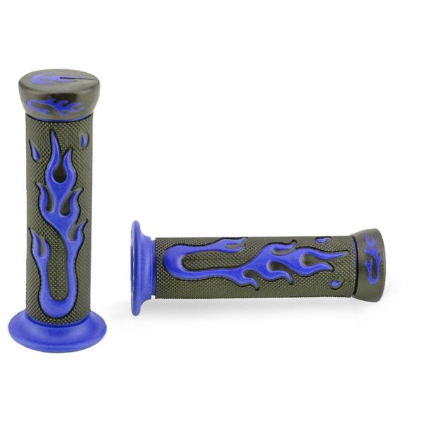 REVETEMENT POIGNEE TNT FLAMMING GEL BLEU (LA PAIRE)