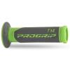REVETEMENT POIGNEE PROGRIP 732 VERT FLUO TITANIUM CLOSED END 125MM (LA PAIRE)